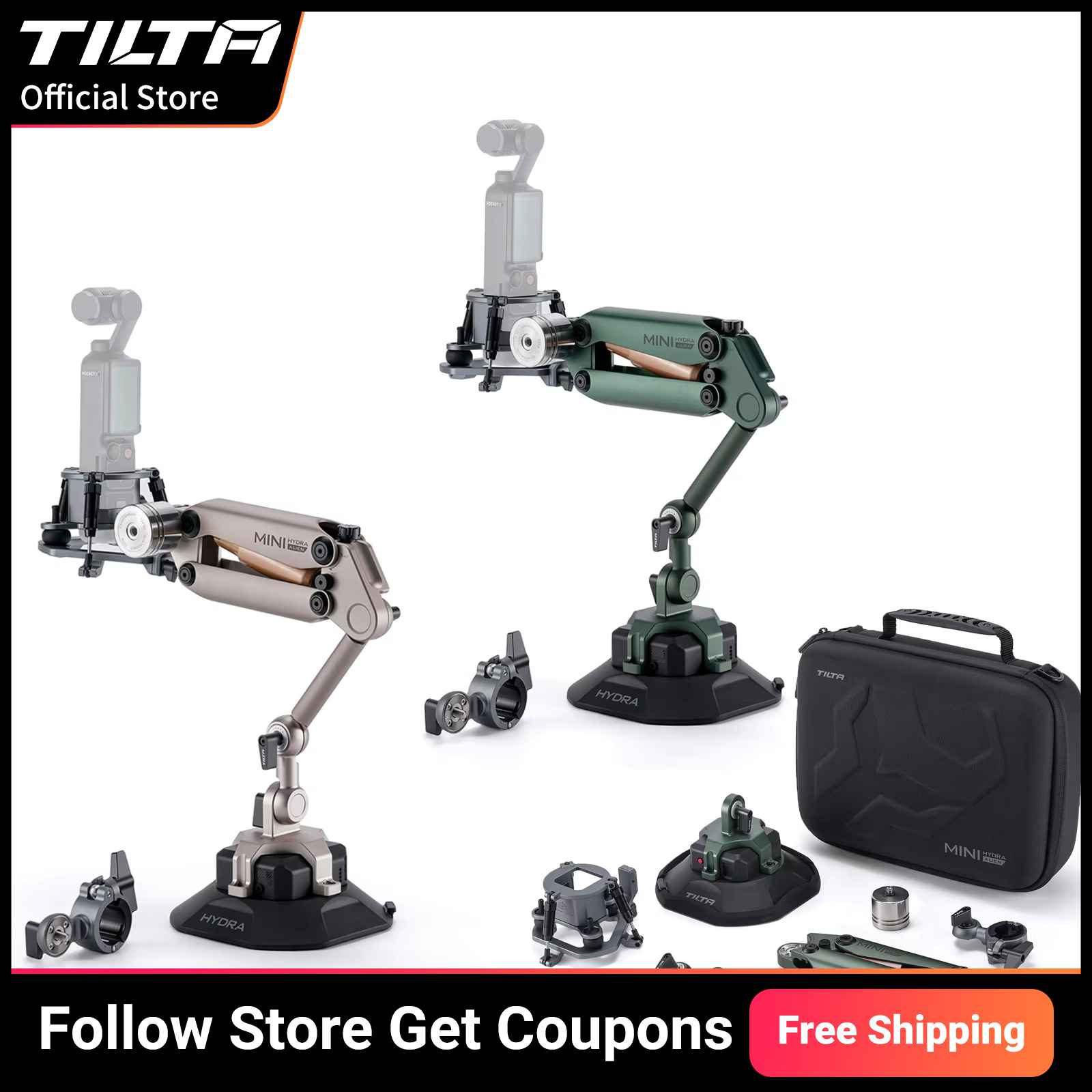 Drone Camera Case - Brazo amortiguador TILTA HDA-T15 Hydra Alien