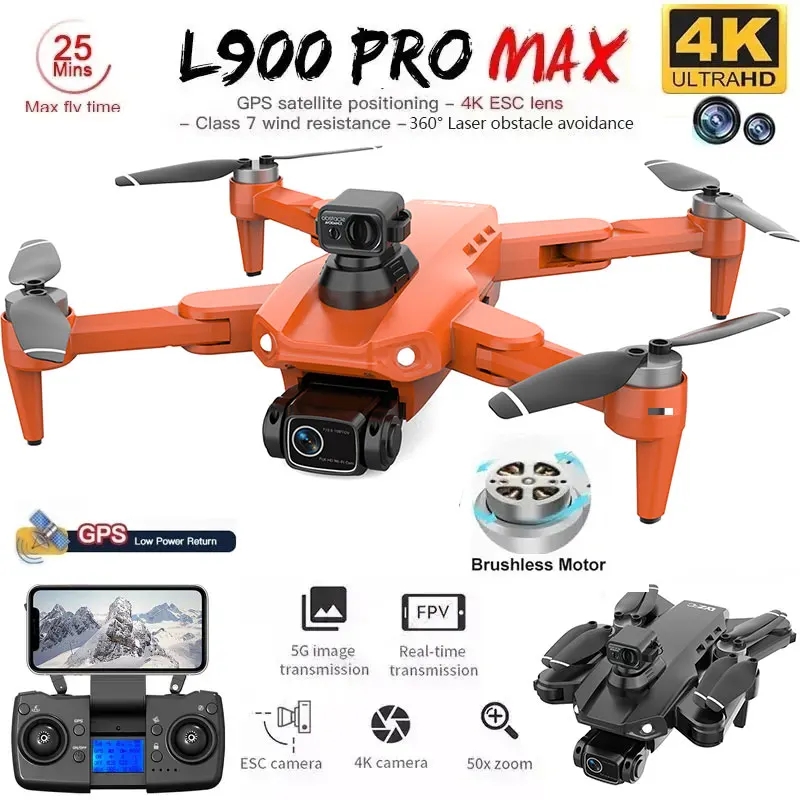 L900 Pro MAX GPS Drone 4K Prof - Drone Camera 4K reseña y precio