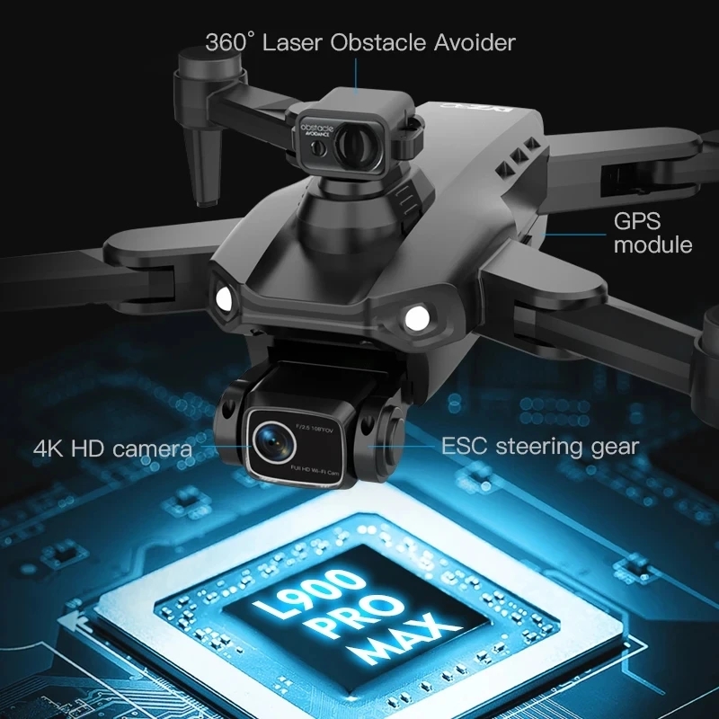 L900 Pro MAX GPS Drone 4K Prof - Drone Camera 4K reseña y precio