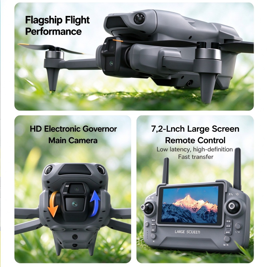 Nuevo Dron GPS LF682 MAX Profe - Drone Camera 4K reseña y precio