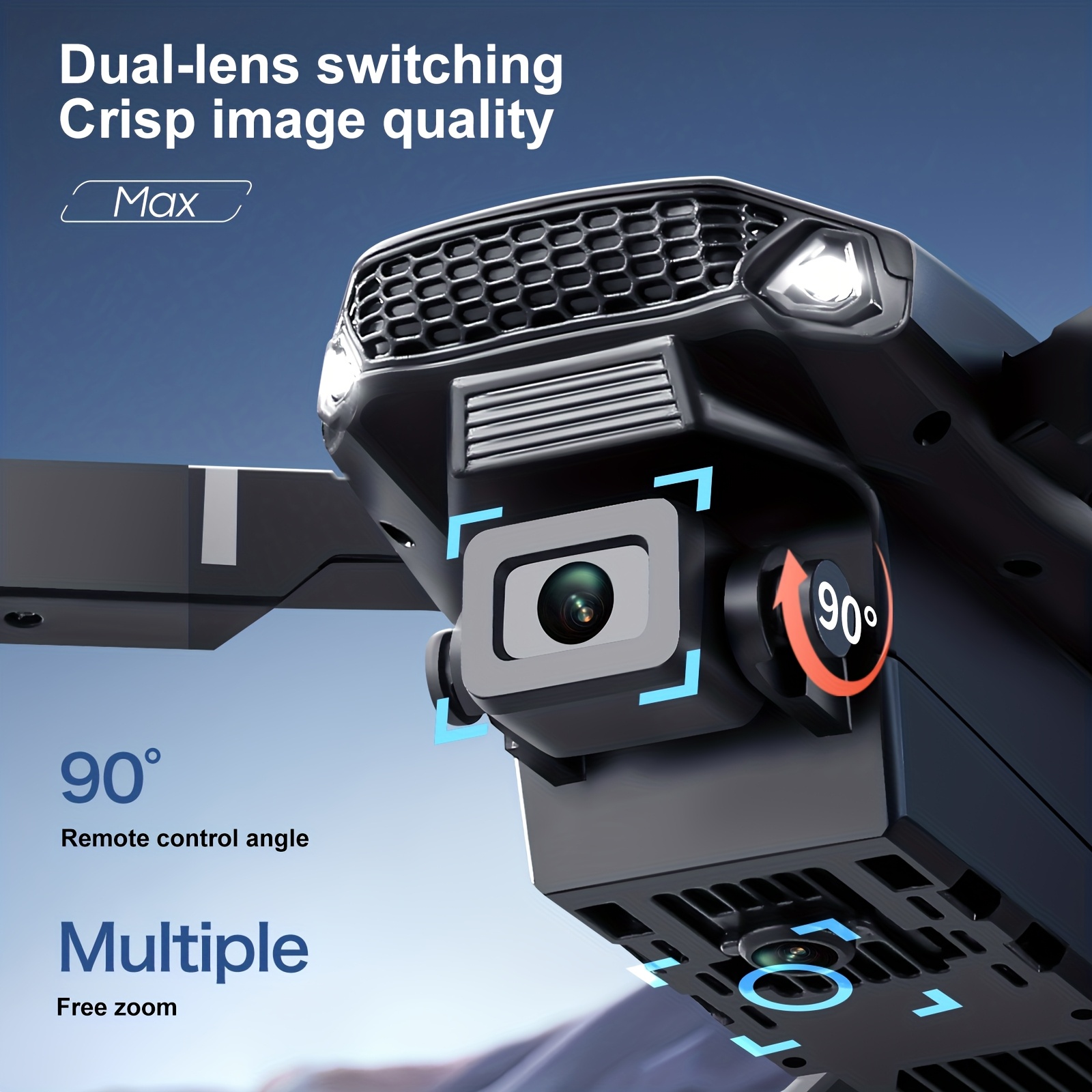 Dron plegable E88 PRO MAX 2026 - Drone Camera 4K reseña y precio